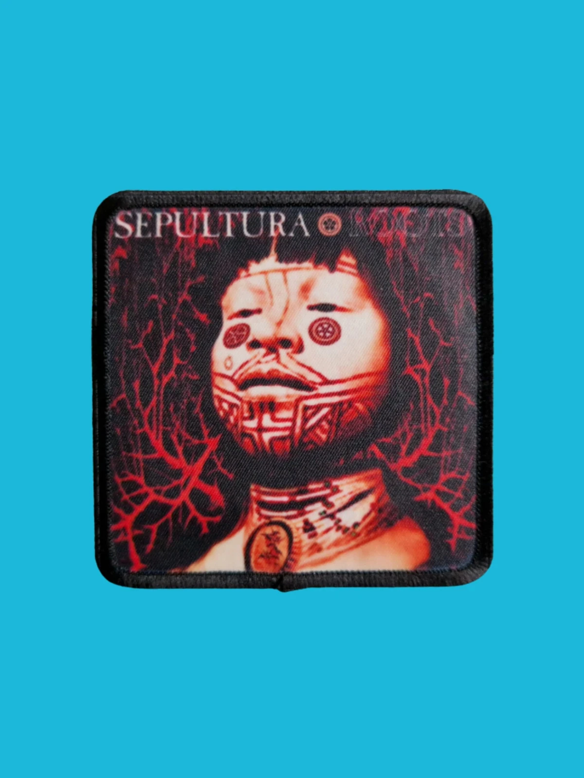 Patch Sepultura - Roots - Imprimé - Carré de 7,5 x 7,5 centimètres
